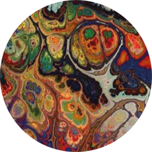 peinture psychédélique